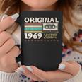 55 歳の誕生日プレゼント男性 1969 年 7月レトロ ビンテージ テープ コーヒーマグ 面白い贈り物