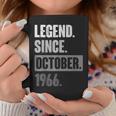 57歳の誕生日 ヴィンテージ レトロ 面白い 57歳 10月 1966 コーヒーマグ 面白い贈り物