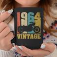 61 歳の誕生日バイカーギフトtシャツ-ヴィンテージ1964バイク コーヒーマグ 面白い贈り物