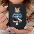 A Cozy Cat Wear Aweater And お揃い パンツ コーヒーマグ 面白い贈り物