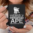 Always Be Yourself Ape メンズ レディース 猿 ゴリラ コーヒーマグ 面白い贈り物
