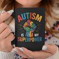 Autism Is Myuperpower 自閉症啓発パズル プライド コーヒーマグ 面白い贈り物