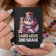 I Axo Love 2Nd Grade Axolotl 新学期読書 コーヒーマグ 面白い贈り物