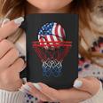 Basketball American Patriotic 4Th Of July Us Flag Boys Coffee Mug Unique Gifts