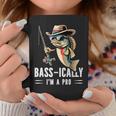 Bass-Ically I'm A Pro バスフィッシングアパレル メンズ キッズ コーヒーマグ 面白い贈り物