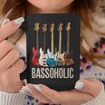 Bassoholic ベースギタープレーヤーのベーシストのコレクターのためのギフトbass コーヒーマグ 面白い贈り物