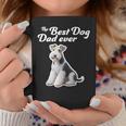Best Dog Dad Ever ワイヤーフォックステリア コーヒーマグ 面白い贈り物