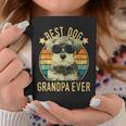 Best Dog Grandpa Ever ミニチュア シュナウザー 父の日 コーヒーマグ 面白い贈り物