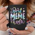 Best Meme Ever Mama Grandma Mother's Day Tie Dye Women Coffee Mug Personalized Gifts