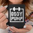 Body Pump Fitness Motivation ボディビルディングジムシャツ コーヒーマグ 面白い贈り物