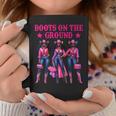 Boots On The Ground Fashion Western Melanin Black Cowgirl Coffee Mug Personalized Gifts