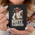 Boots On Ground Junenth Cowgirl Western Rodeo Black Women Coffee Mug Personalized Gifts