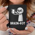 Brain Rot シャツ Word Of The Yeartickman Brainrot コーヒーマグ 面白い贈り物