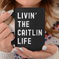 Caitlin の人生を生きている Caitlin コーヒーマグ 面白い贈り物