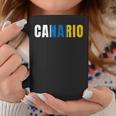 Canario Bandera Islas Canarias Canarias Bandera Taza de café Regalos divertidos