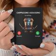 Capuchino Asesino Llamando Brainrot Italiano Brainrot Meme Taza de café Regalos divertidos