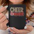 Cheer Aunt Leopard Aunt Of A Cheerleader Aunt Cheer Auntie Coffee Mug Unique Gifts
