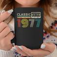 Classic 1977 Retro Birthday Idea 1977 Cassette Tapeintage コーヒーマグ 面白い贈り物