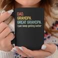 Dad Grandpa Great Grandpa Fathers Day For Grandpa Coffee Mug Unique Gifts