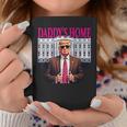 Daddy's Home Pink President Donald Trump House コーヒーマグ 面白い贈り物