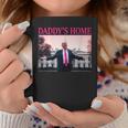 Daddy's Home President Donald Trump 2024 Pink Trump コーヒーマグ 面白い贈り物