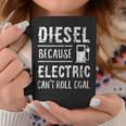 Diesel Because Electric Can't Roll Coal Truck コーヒーマグ 面白い贈り物