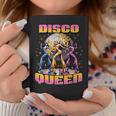 Disco Queen Retro Dancing 70 80 Disco Taza de café Regalos divertidos