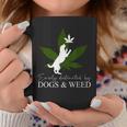 Dog And Weed ファニーマリファナtシャツ コーヒーマグ 面白い贈り物