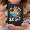 I Don't Need Wings I Have Aurfurfboard For Men コーヒーマグ 面白い贈り物