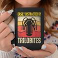 Easy Distracted By Trilobites Trilobite Lover コーヒーマグ 面白い贈り物