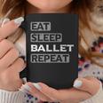 Eatleep Ballett Repeat コーヒーマグ 面白い贈り物