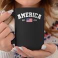 Est 1776 Patriotic Us American Flag 4Th Of July America Coffee Mug Unique Gifts