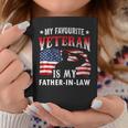 My Favorite Veteran Is My Father-In-Law Family Veteran's Day Coffee Mug Personalized Gifts