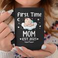 First Time Mom Est 2025 Cute Mother's Father's Day Coffee Mug Personalized Gifts