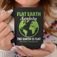 Flat Earthociety Flat Earther Conspiracy Theory コーヒーマグ 面白い贈り物