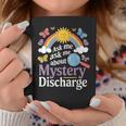 Ask Me About My Mystery Discharge アダルトユーモアジョーク コーヒーマグ 面白い贈り物