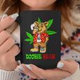 Doobie Bear 大麻の葉 雑草愛好家 マリファナギフト コーヒーマグ 面白い贈り物
