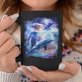 Galaxy Dolphin 宇宙のイルカ コーヒーマグ 面白い贈り物