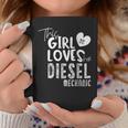 Girl Loves Diesel メカニックシャツ 面白いバレンタインデーギフト コーヒーマグ 面白い贈り物