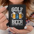 Golf And Beer That's Why I'm Here ゴルフ ビールを飲む人 コーヒーマグ 面白い贈り物