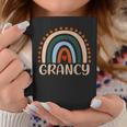 Grancy Rainbow Grandma Cute Grancy Coffee Mug Personalized Gifts