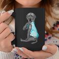 Gray Great Dane Tattoos I Love Dad Sitting Father's Day Coffee Mug Unique Gifts