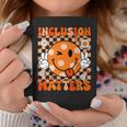 Groovy Inclusion Matters Special Education Teacher Sped Coffee Mug Unique Gifts