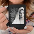 Hail Mary Blessed Mother ロザリオの祈り コーヒーマグ 面白い贈り物