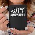 Hombre Gran Kajukenbo Evolución Karate Judo Kenpo Boxeo Taza de café Regalos divertidos