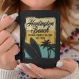 Huntington Beachurf City California アンティーク調サーフィン コーヒーマグ 面白い贈り物