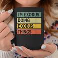 I'm Exodus Doing Exodus Things 面白い名言 コーヒーマグ 面白い贈り物