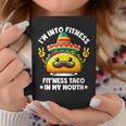 I'm Into Fitness Fit'ness Taco In My Mouth ジム おもしろタコス コーヒーマグ 面白い贈り物
