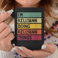 I'm Kellyann Doing Kellyann Things 面白い 名言 コーヒーマグ 面白い贈り物