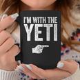 I'm With The Yeti お揃いのyetiコスチュームシャツ コーヒーマグ 面白い贈り物